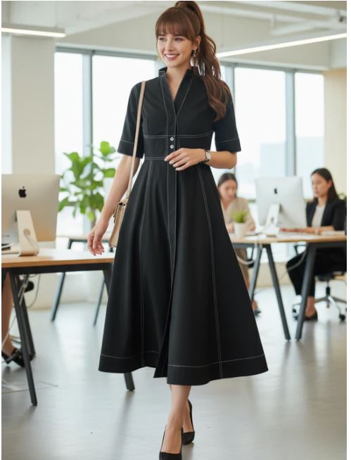 panelled corset midi dress panelled corset midi dress